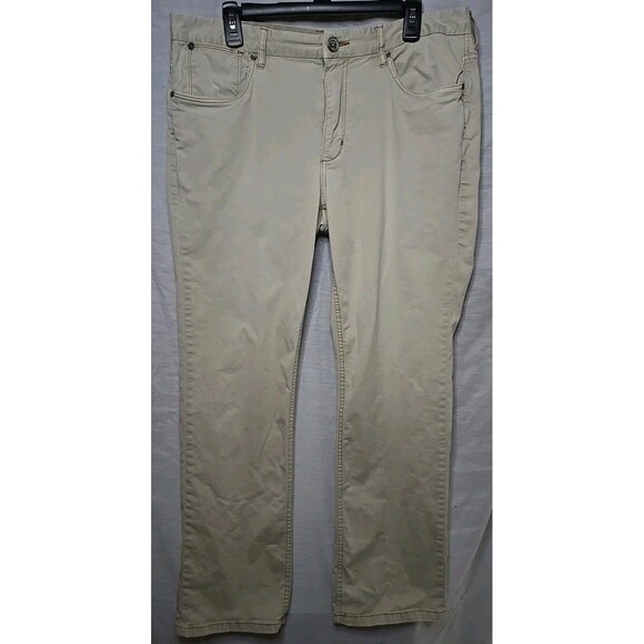 Tommy Bahama Authentic Jeans Spandex, Sz 36x30, Khaki Style - Picture 1 of 11
